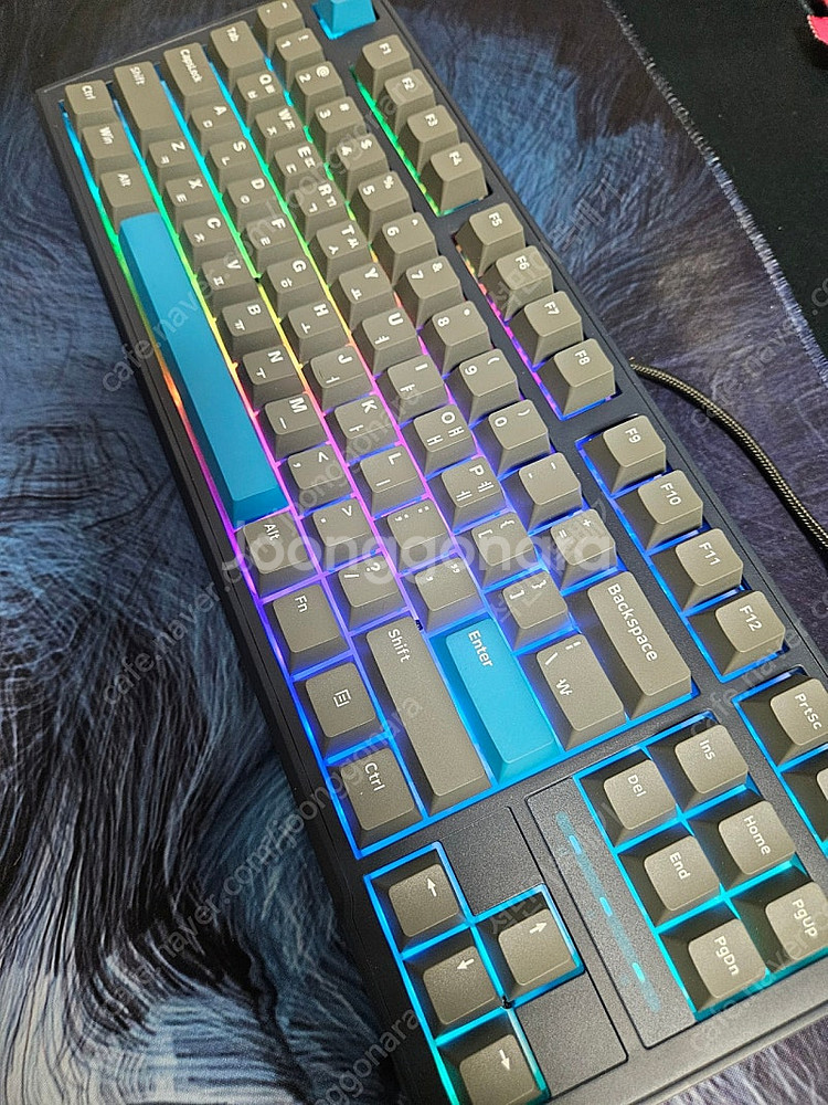 SPM PL87B PBT 미드나잇 텐키리스 게이밍 기계...--0
