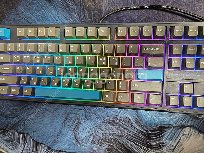 SPM PL87B PBT 미드나잇 텐키리스 게이밍 기계...--2