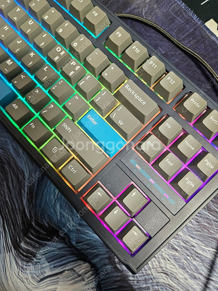 SPM PL87B PBT 미드나잇 텐키리스 게이밍 기계...--3