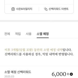 신백리워드 6000 6600 팝니다