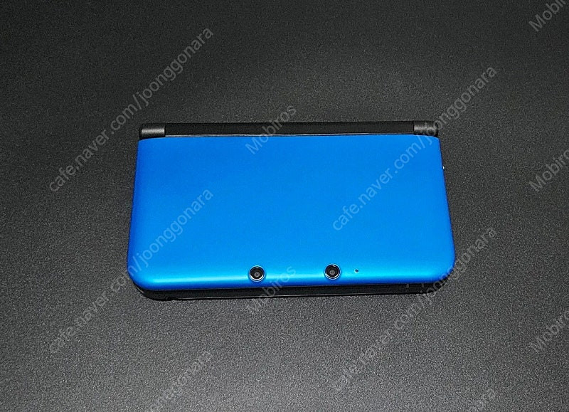 닌텐도 3DS LL 블루블랙 일본판 팝니다--2