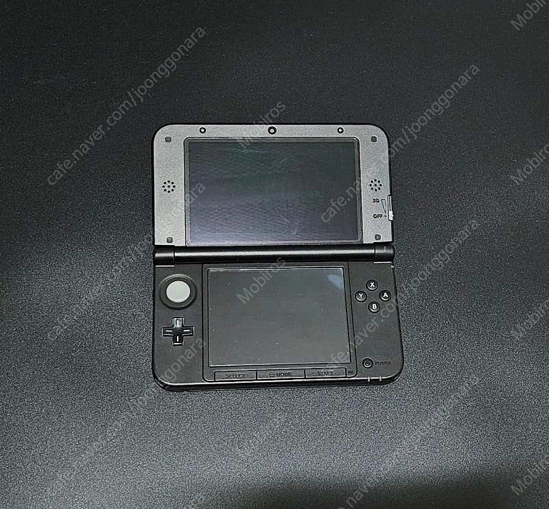 닌텐도 3DS LL 블루블랙 일본판 팝니다--5