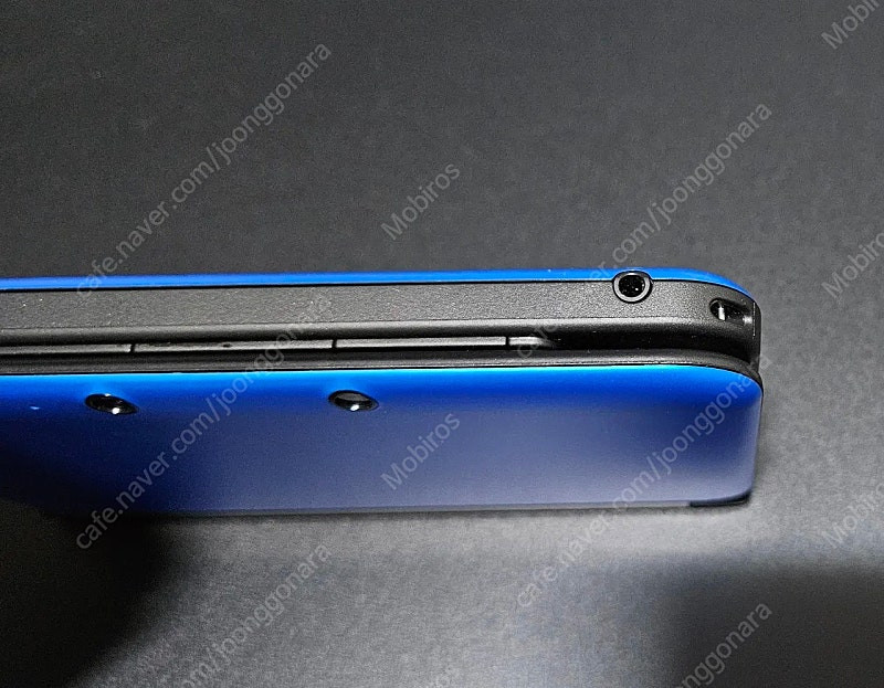 닌텐도 3DS LL 블루블랙 일본판 팝니다--9