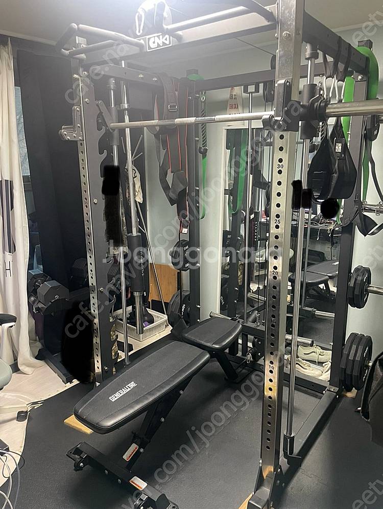 홈짐 일괄정리 CNK 8000C 스미스 파워랙 등--0