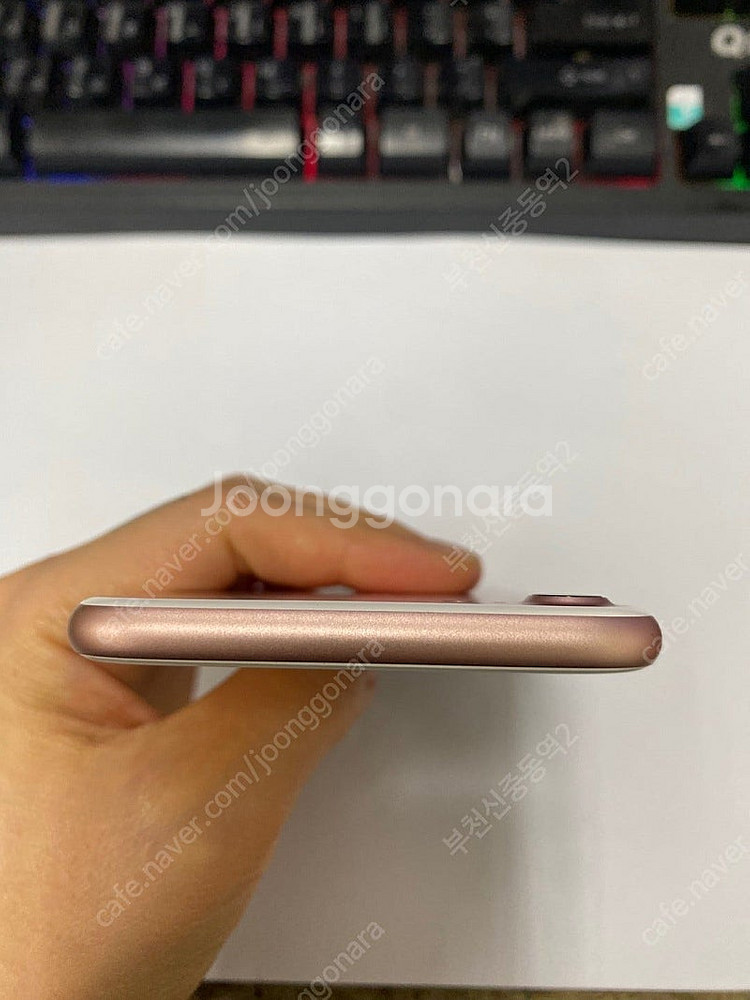 199540 아이폰7 로즈골드 SSS급 32GB 무잔상...--3