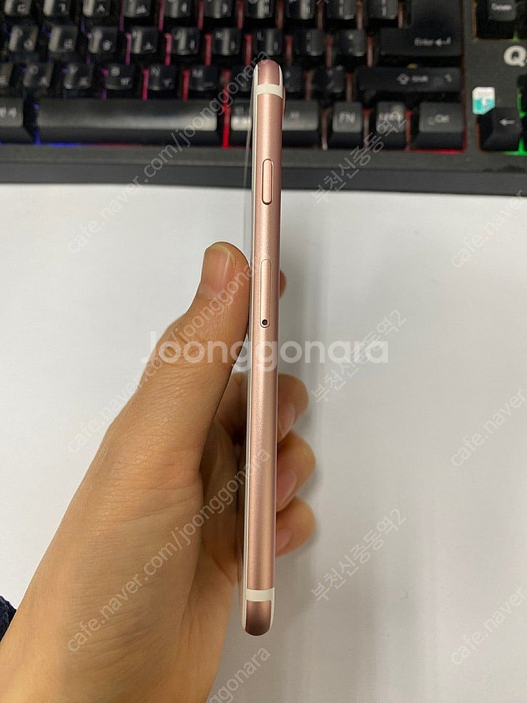 199540 아이폰7 로즈골드 SSS급 32GB 무잔상...--5