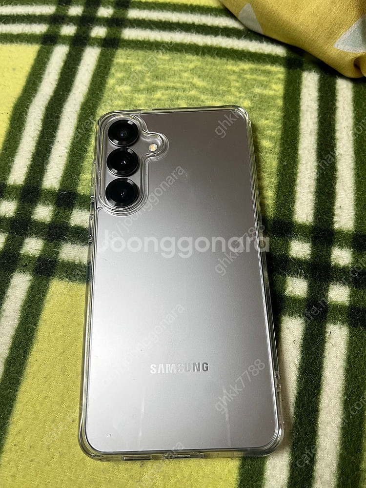 S25+ 256기가 실버 자급제 단품--0