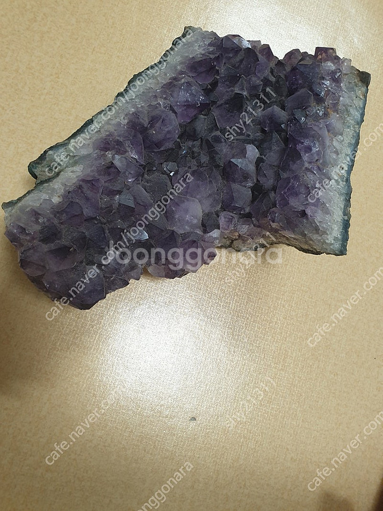 자수정 원석 클러스터--5