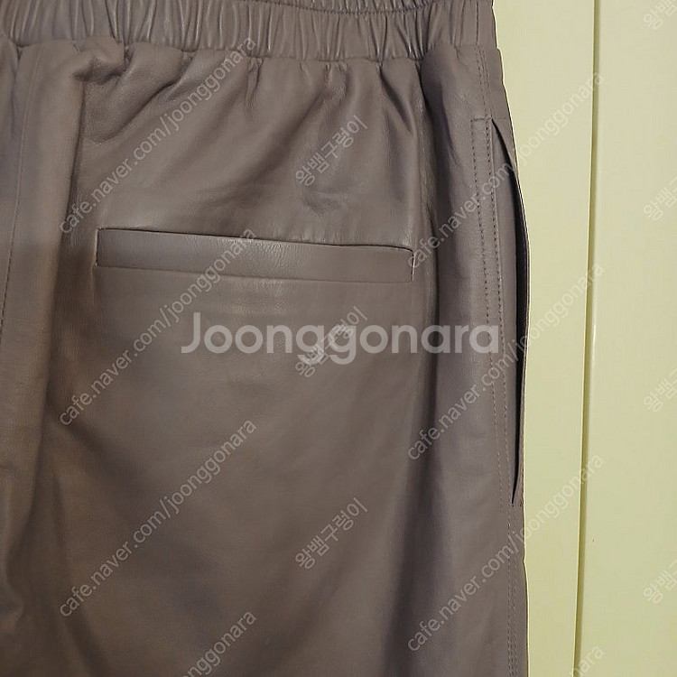 럭키슈에뜨 양가죽 바지--1