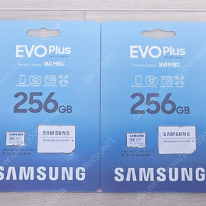 (미개봉)삼성 Micro SD Evo Plus 256g