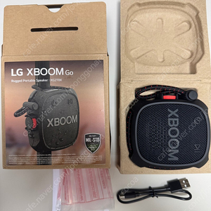 [팝니다] LG XBOOM Go 무선 포터블 아웃도어 스피커 XG2TBK