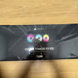 미개봉) 커세어 icue link titan 360rx rgb 수냉쿨러 판매합니다