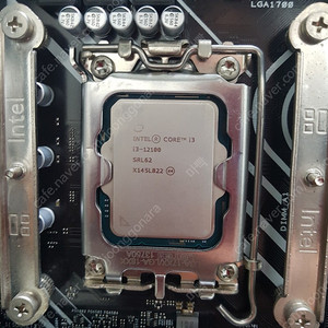 i3 12100 cpu 단품입니다