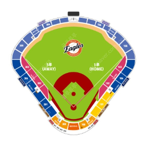 3/8(토) 한화vs두산 3루 내야지정석 2연석 양도