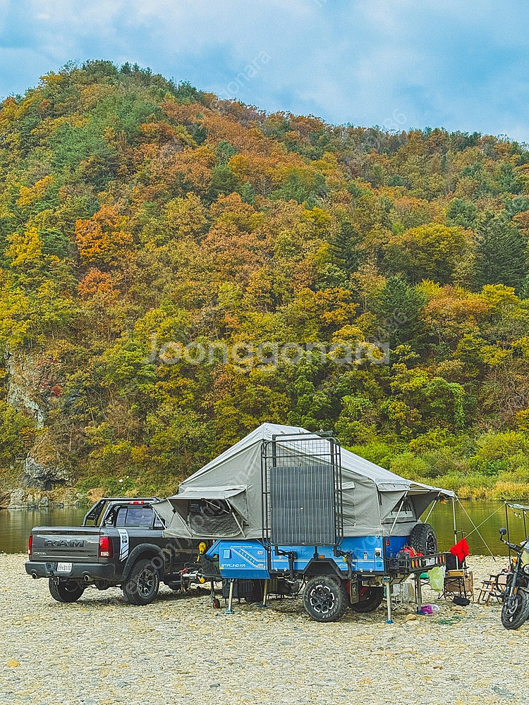 오프로드 폴딩 텐트 트레일러 판매 합니다.--0