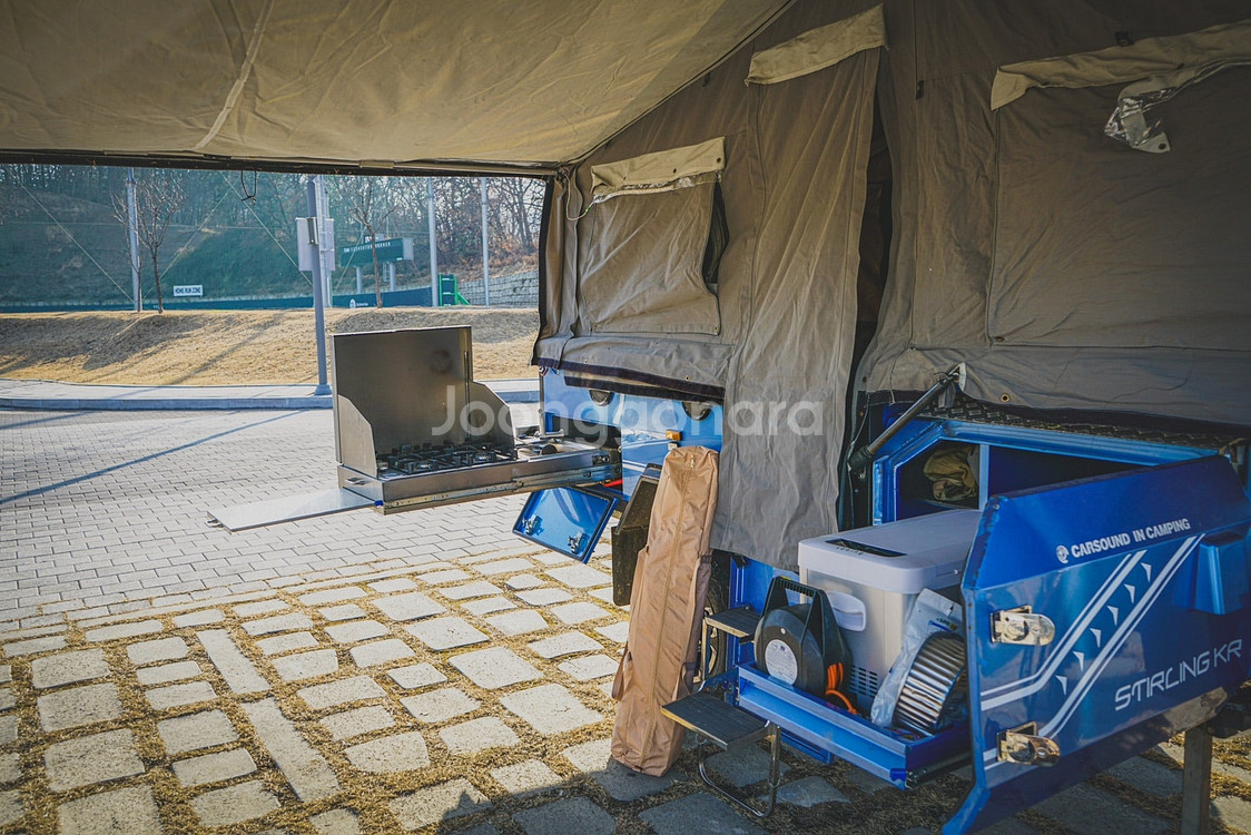 오프로드 폴딩 텐트 트레일러 판매 합니다.--9