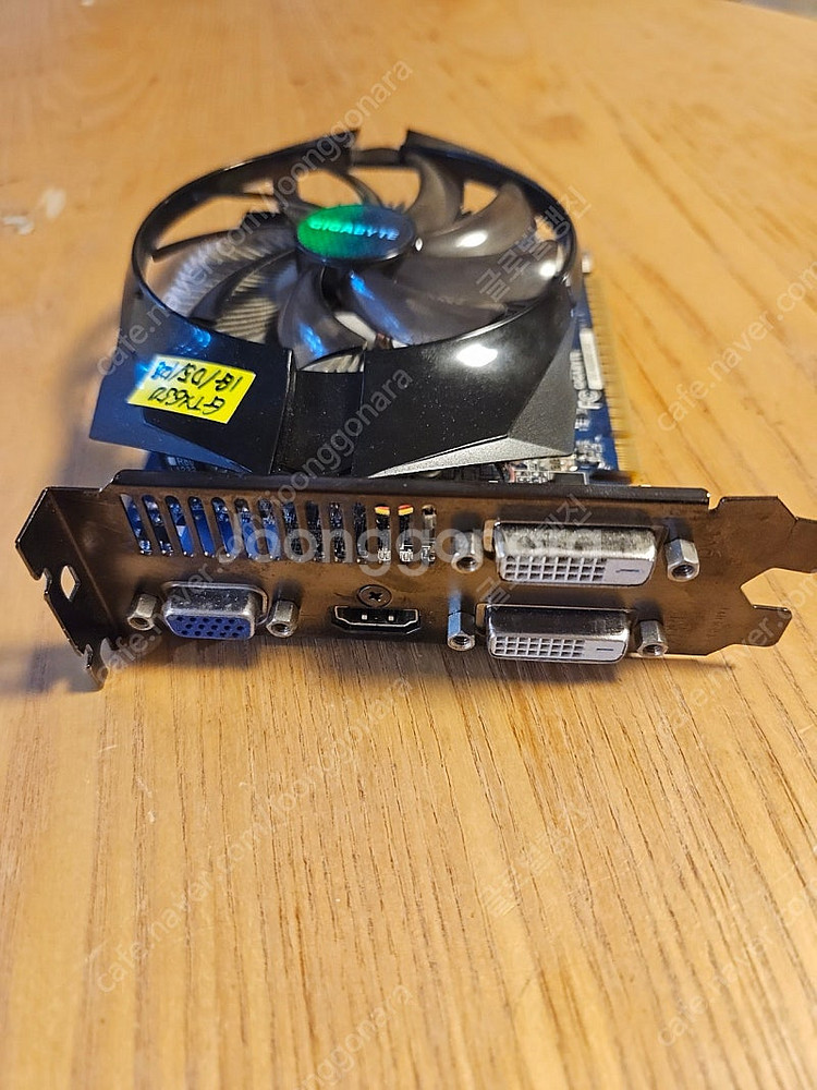 기가바이트 GTX650 그래픽카드--1