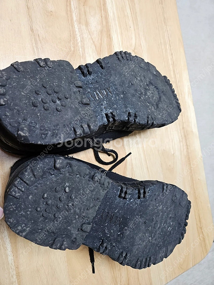 메종 미하라 야스히로 로퍼 /발렌티노 로고검보이 나일론...--3