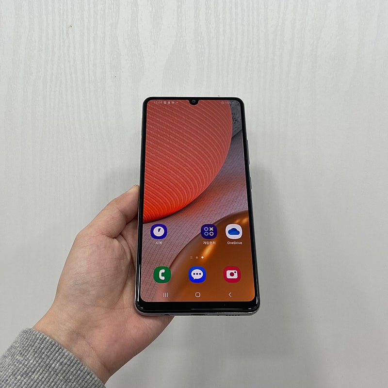 61397 갤럭시A42 화이트 128GB A급 부산 중...--0