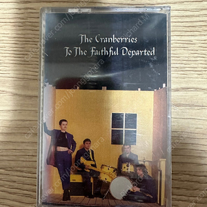 [희귀 초판!] 크랜베리스 TO THE FAITHFUL DEPARTED 한국산 미개봉 카세트 테이프 / Cranberries PolyGram cassette tape 크란버리즈