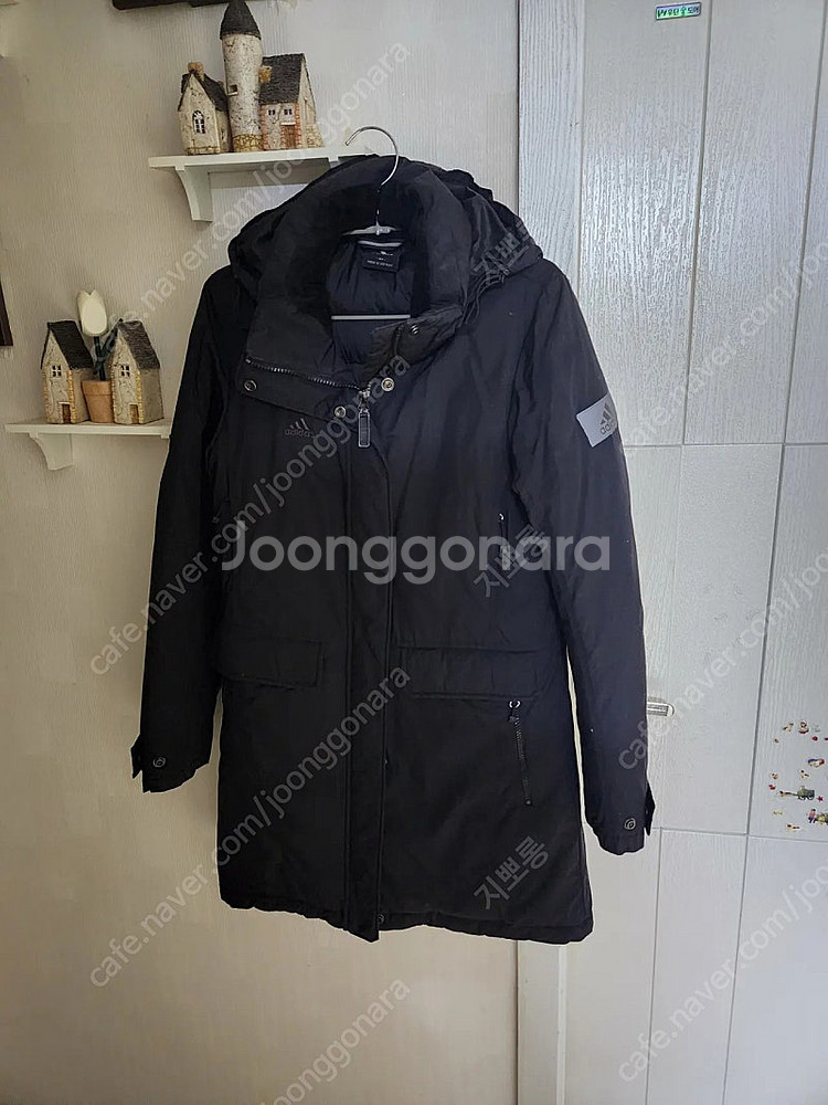 아디다스 여성오리털롱패딩점퍼--0