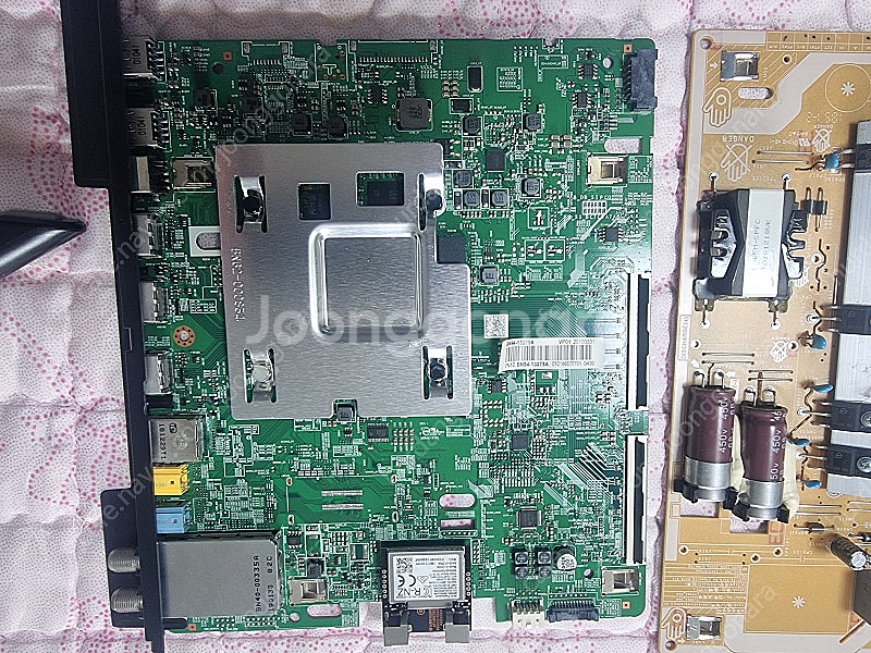 삼성 UN50NU7050 메인보드, 파워보드, 스탠드--2