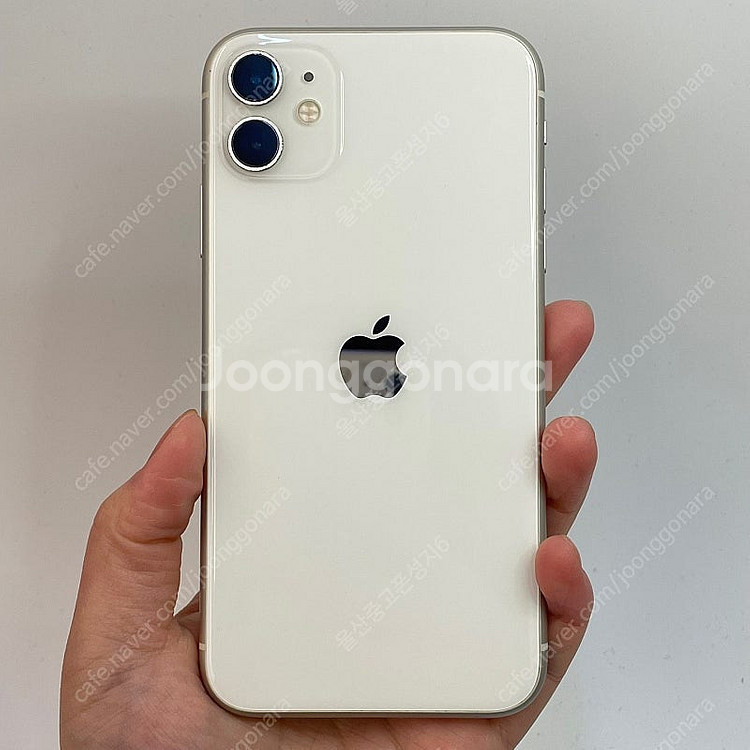 52613 아이폰11 배터리성능 85% 화이트 64GB...--0