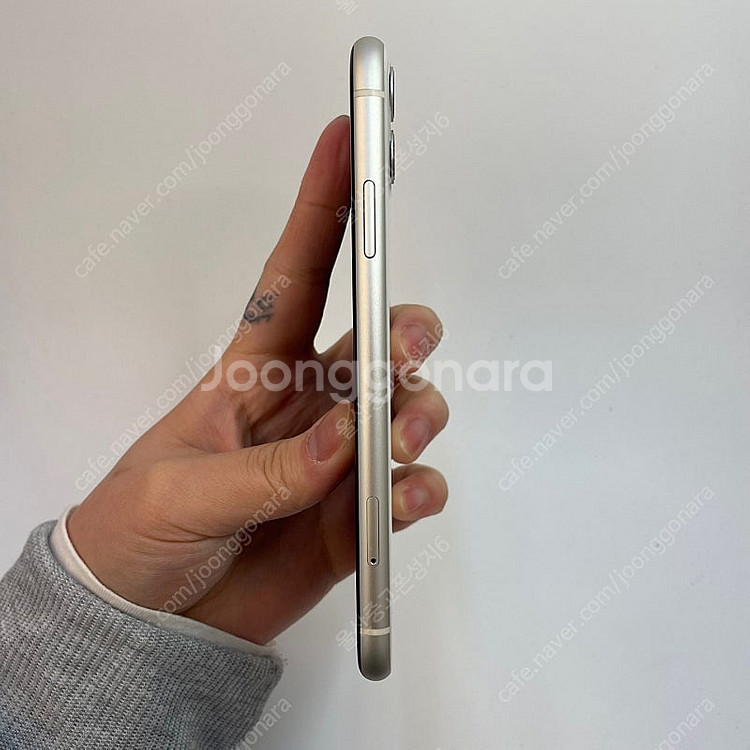 52613 아이폰11 배터리성능 85% 화이트 64GB...--6