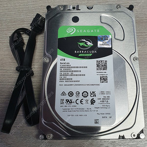 Seagate BarraCuda 4TB 하드디스크 HDD