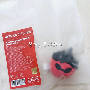 j-hope Tour 'HOPE ON THE STAGE' in SEOUL concert Merch 제이홉 서울 콘서트 엠디 도토리 키링