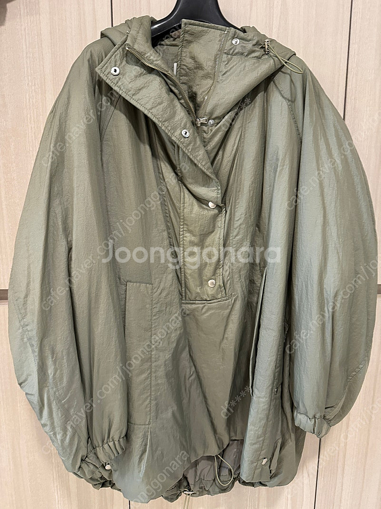 시스템 후드 패딩 점퍼--0