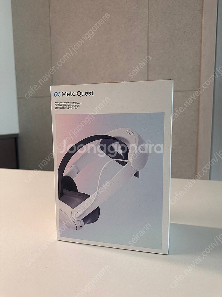 메타퀘스트3 정품 배터리 엘리트 스트랩 S급 [택포]--0