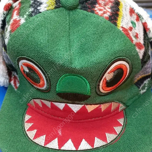 12개 5,000원) 몬스터 아동용 힙합캡 귀덮개모자 53~55cm 청림모자