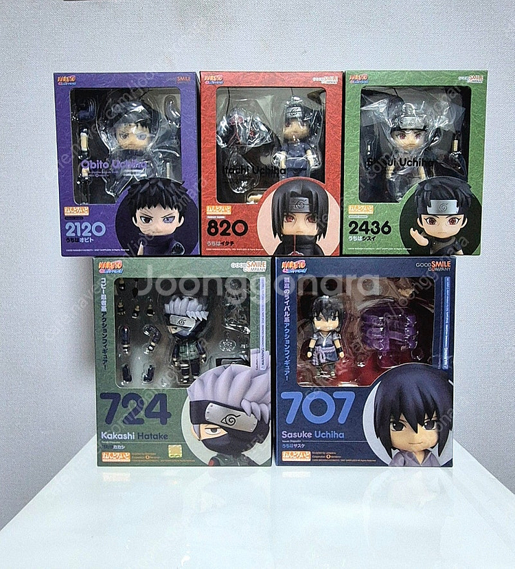 나루토 넨도로이드 우치하 일족 일괄--0