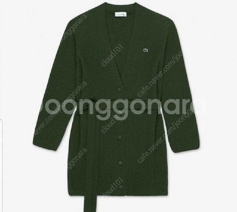 라코스테 가디건 매장 정품 새상품 반값이하 여성 로브 ...--2