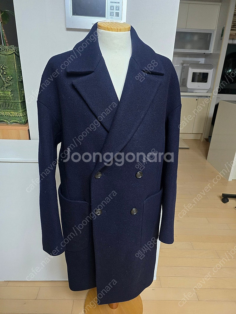 시스템옴므 이재훈 더블코트 네이비--0