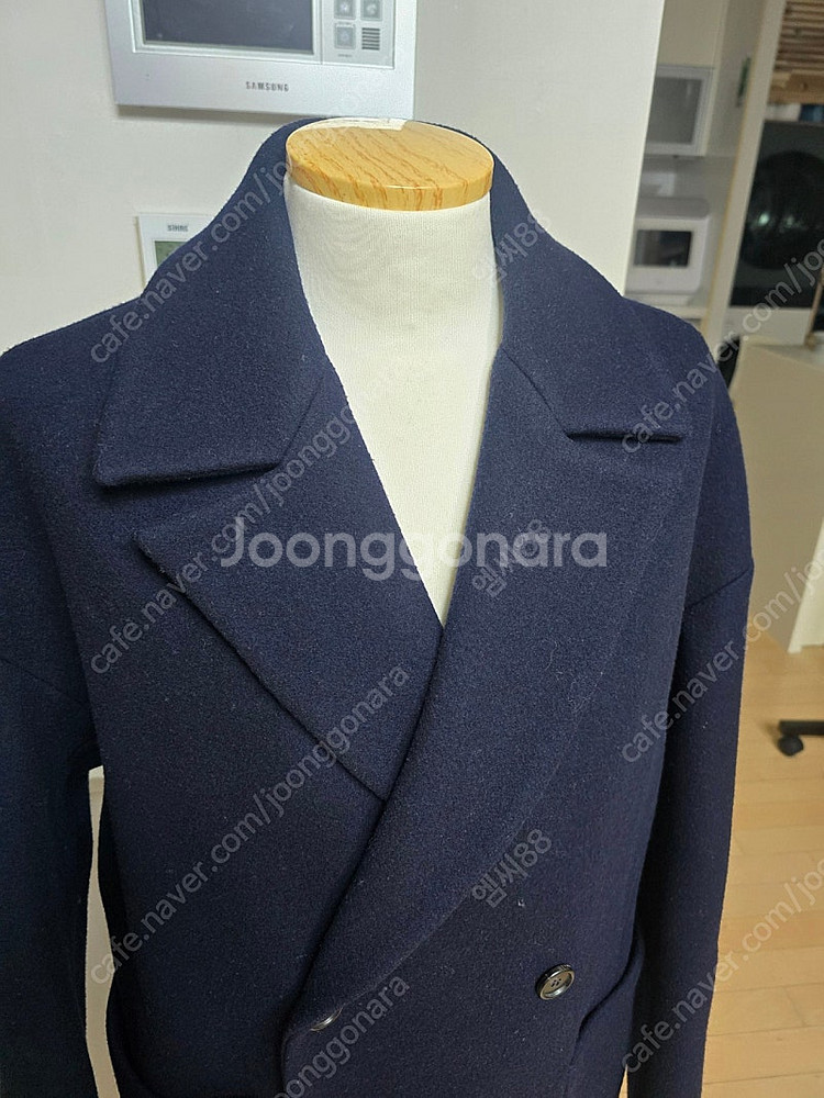 시스템옴므 이재훈 더블코트 네이비--1