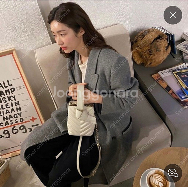 오스트카카 가방 퀼팅 강민경 차정원 기은세 백--2