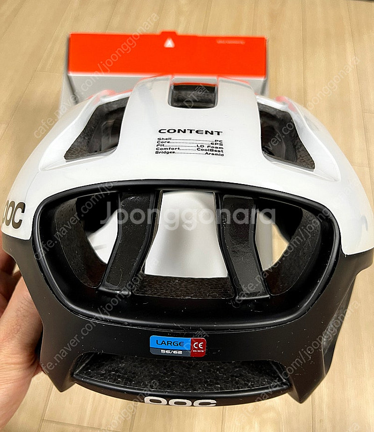 POC 옥탈X 헬멧 화이트 L사이즈--4