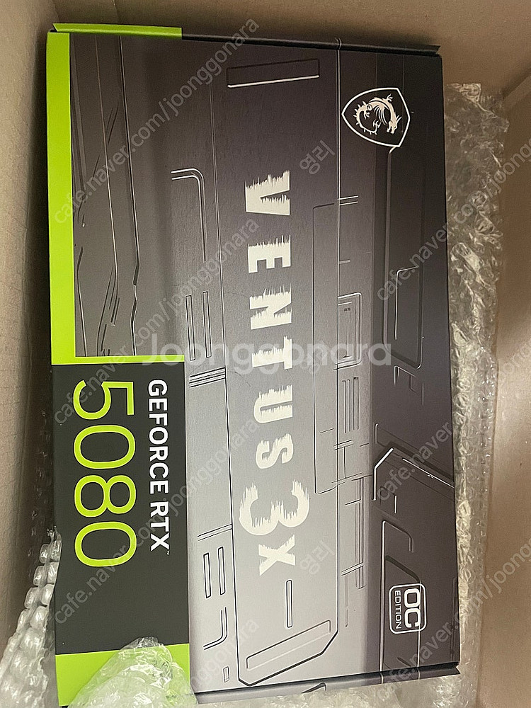 Msi 5080 ventus 벤투스 OC 미개봉--0