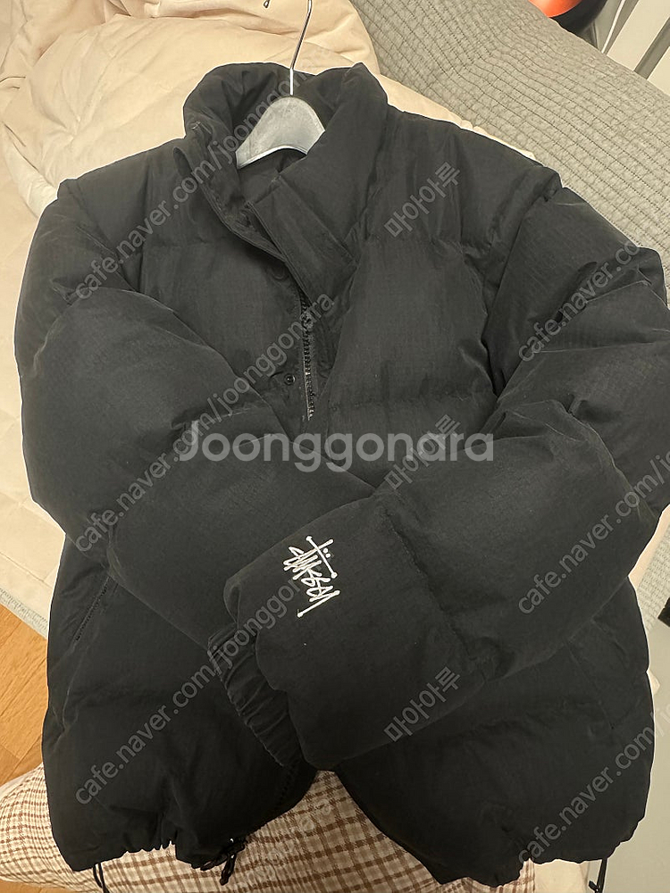 스투시 립스탑 푸퍼 패딩 자켓--0