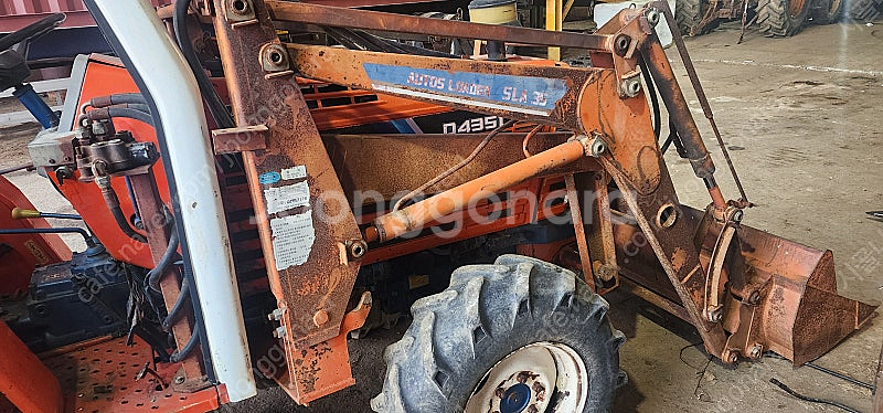 대동트랙터 D4351로우더--3