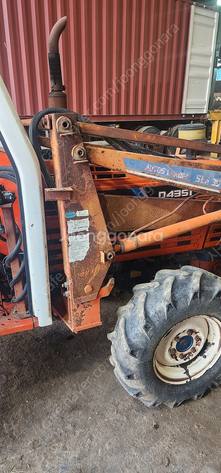대동트랙터 D4351로우더--4