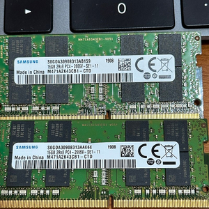 삽니다 - 노트북용 삼성 ddr4 2666v 3200 32g 2장 또는 4장