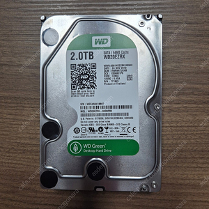 WD Green 2tb HDD 팝니다.