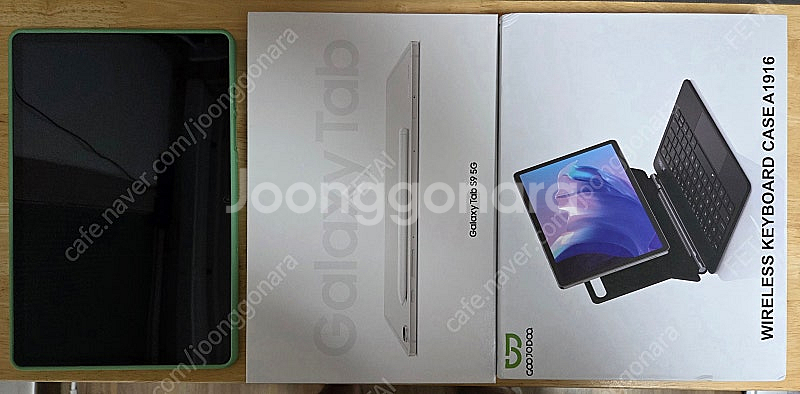 갤럭시탭 S9 5G 128GB, 구조독 키보드 케이스--0