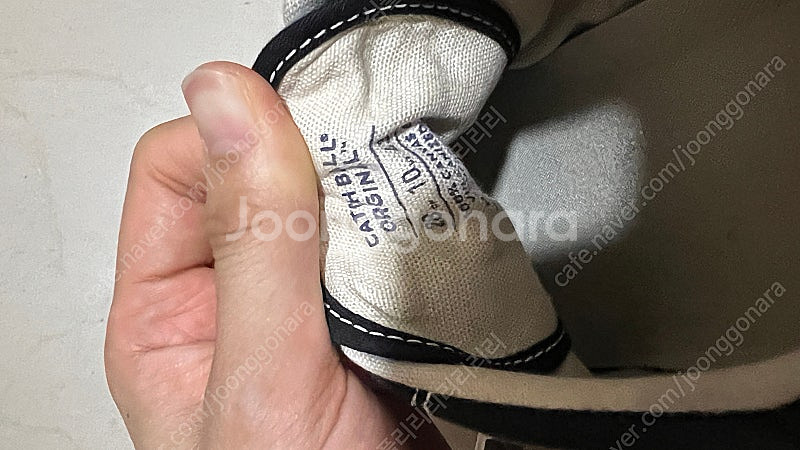 캐치볼 스니커즈 블랙 280--3