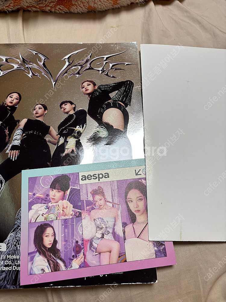 에스파 굿즈모음 팝니다(앨범,포카,포스터)+윈터 포토팩--1