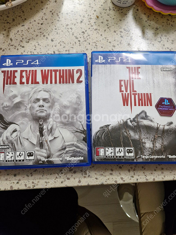 Ps4 이블위딘1,2 일괄판매(택포)--0