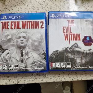 Ps4 이블위딘1,2 일괄판매(택포)